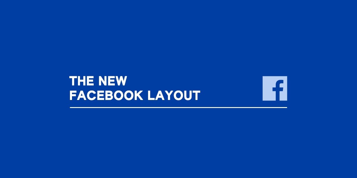 new facebook page layout