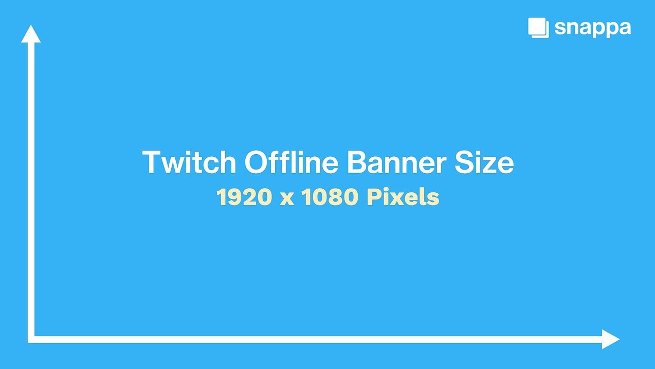 Twitch offline banner size